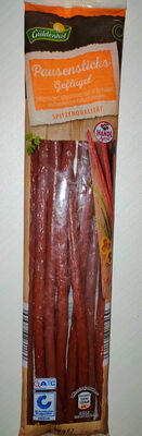 Pausensticks Geflügel front packaging