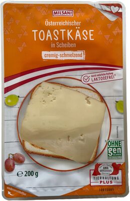 Toastkäse in Scheiben