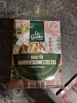 Basis rahmgeschnetzeltes front packaging