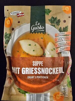 Griesnockerlsuppe
