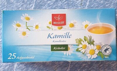 Kamillentee front packaging
