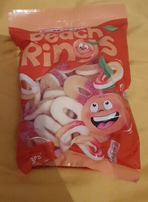 Peach Rings front packaging