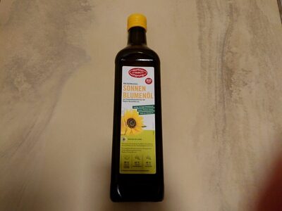 Sonnenblumenöl front packaging