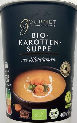 Bio-Karottensuppe mit Kardamom