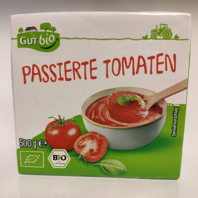 Passierte Tomaten front packaging