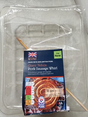 Giant Nduja Pork Suasage Whirl