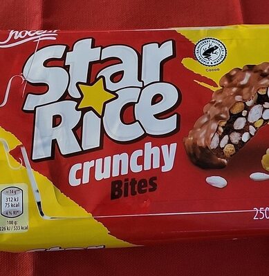 Star rice crunchy front packaging