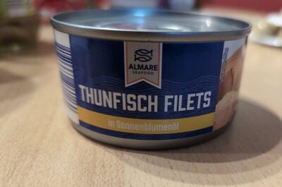 Thunfischfilets in Sonnenblumenöl