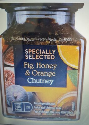 Fig Honey & orange chutney