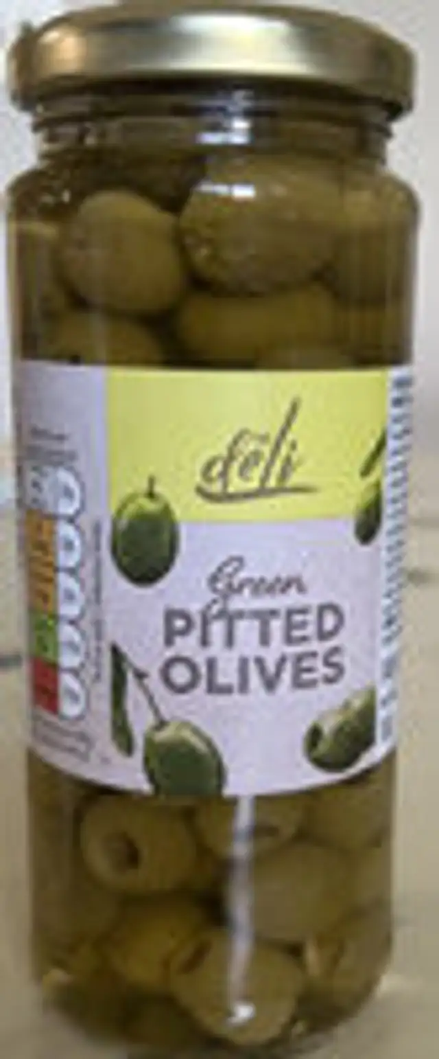Green Pitted Olives