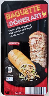 Baguette nach Döner Art front packaging