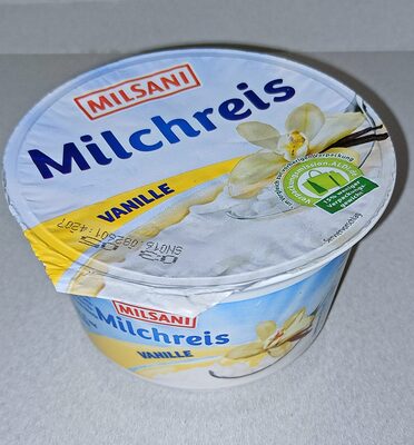 Milchreis - Vanille front packaging
