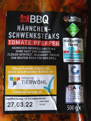 Hähnchen-Schwenksteaks