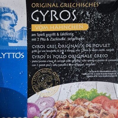 Gyros Hähnchen + Pita Brot