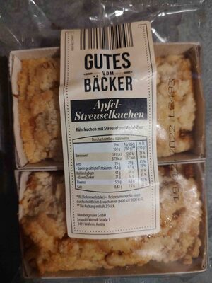 Apfel Streuselkuchen