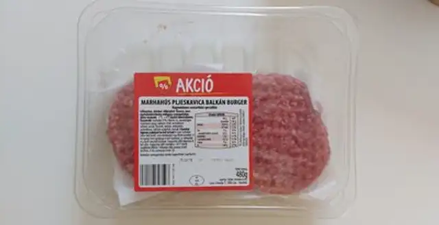 Marhahús pogácsa front packaging