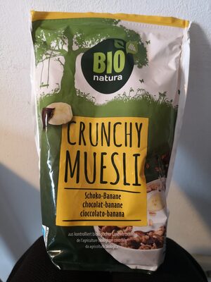 Crunchy Muesli Schoko-Banane front packaging