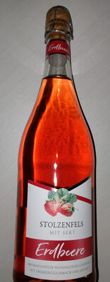 Sekt mit Frucht - Erdbeere