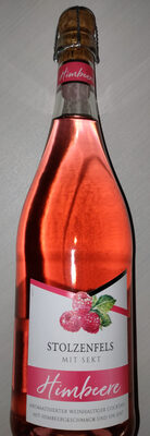 Sekt mit Frucht - Himbeere front packaging