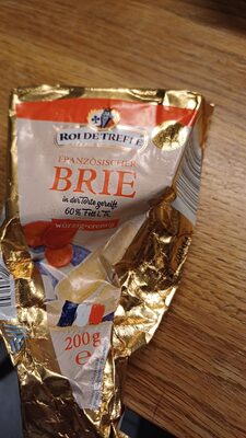 Französischer brie front packaging