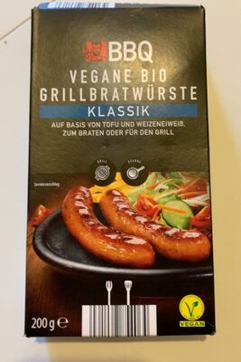 Vegane bio grillbratwürste klassik