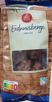 Erdnussberge - Vollmilch front packaging