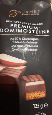 Premium-Dominosteine - Bratapfelgeschmack