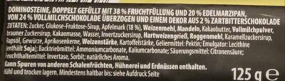 Premium-Dominosteine - Bratapfelgeschmack ingredients label