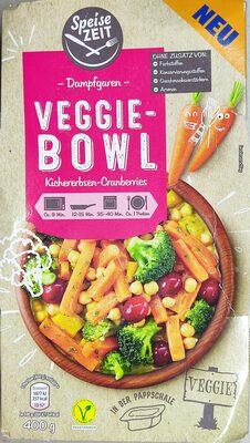 Veggie-Bowl - Kichererbsen-Cranberries
