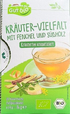 Kräuter-Vielfalt mit Fenchel und Süßholz Kräutertee