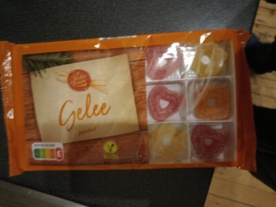 Gelee gezuckert Wintertraum