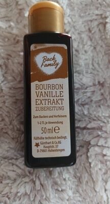 Bourbon-Vanillextrakt-Zubereitung