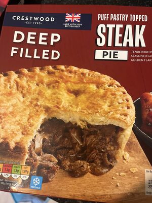 Deep Filled Steak Pie