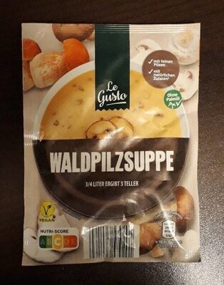 Waldpilzsuppe front packaging