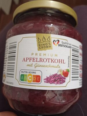 Apfelrotkohl mit Gänseschmalz