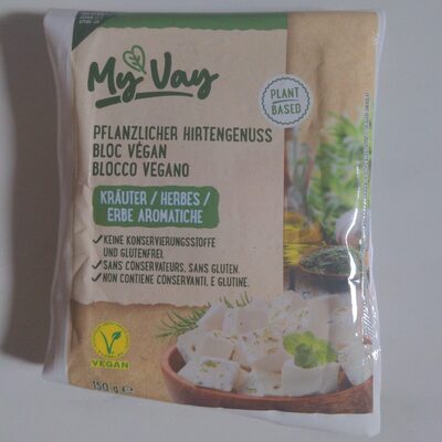 Pflanzlicher girtengenuss front packaging