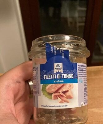 Filetti di tonno al naturale