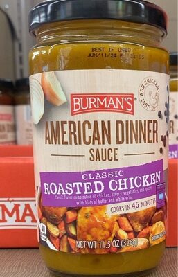 Classic Roasted Chicken American Dinner Sauce