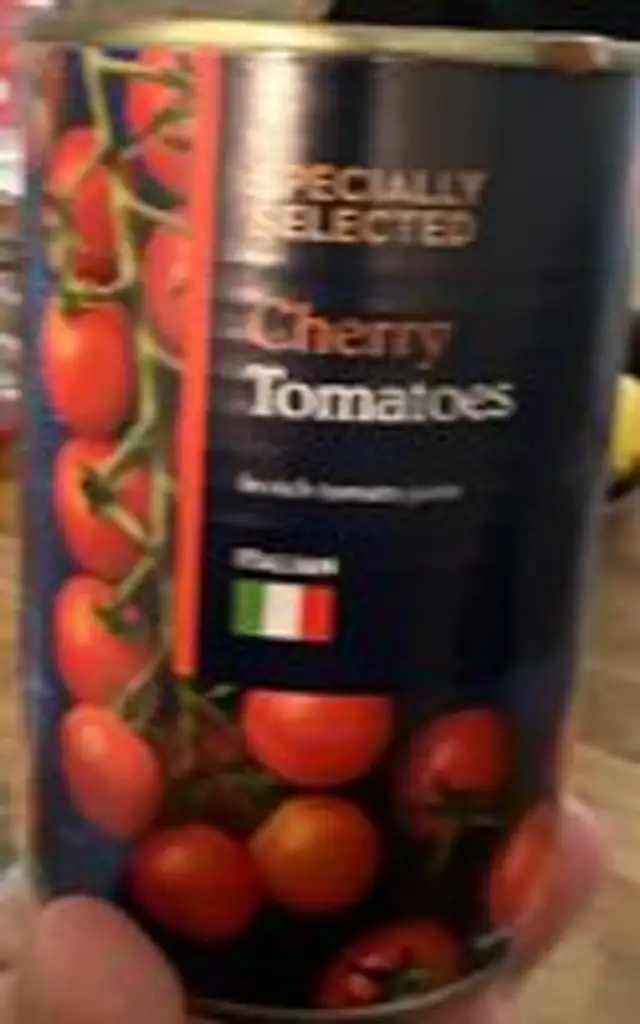 cherry tomatoes in rich tomatoe juice