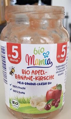 Bio Apfel-Banane-Kirsche