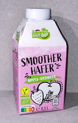 Bio-Smoother-Hafer - Apfel-Erdbeer