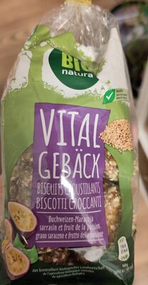 Vital Gebäck Buchweizen Maracuja