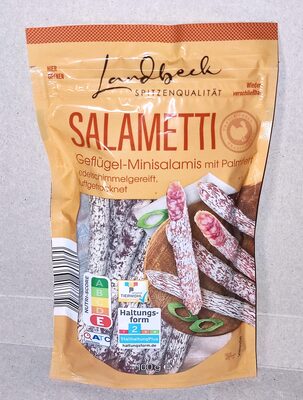 Salametti Minisalamis - Geflügel mit Palmfett