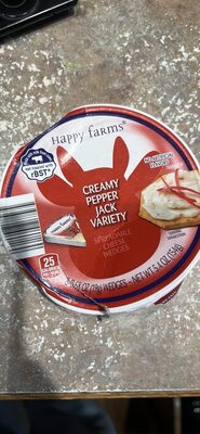 CREAMY PEPPER JACK VARIETY SPREADABLE CHEESE WEDGES
