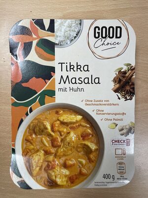 Tikka Masala mit Huhn