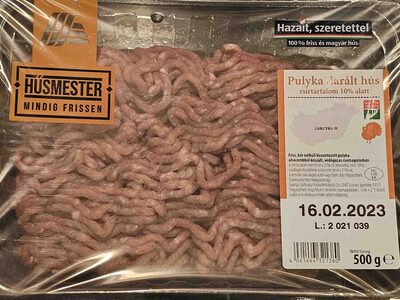 Pulyka darált hús - 10% zsír