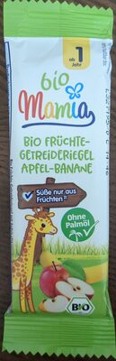 Bio Früchte-Getreideriegel Apfel-Banane