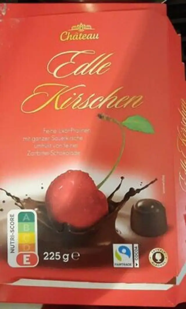 Edle kirschen front packaging