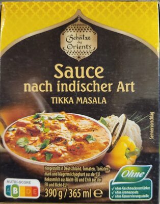 Tikka Masala Sauce