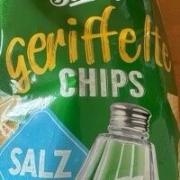 Geriffelte Chips - Salz